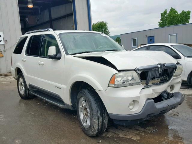 5LMEU88H83ZJ37134 - 2003 LINCOLN AVIATOR WHITE photo 1