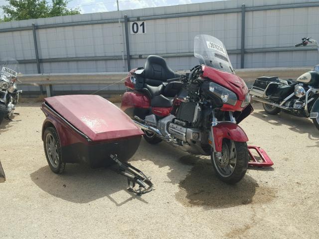 JH2SC68GXGK400982 - 2016 HONDA GL1800 RED photo 1