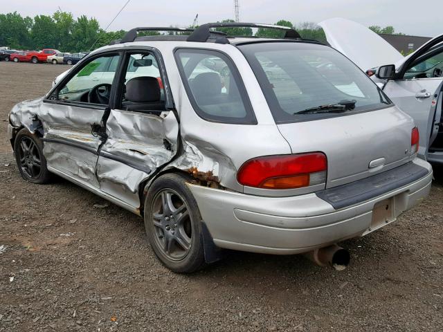 JF1GF4356XH808477 - 1999 SUBARU IMPREZA L SILVER photo 3