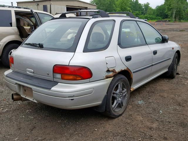 JF1GF4356XH808477 - 1999 SUBARU IMPREZA L SILVER photo 4