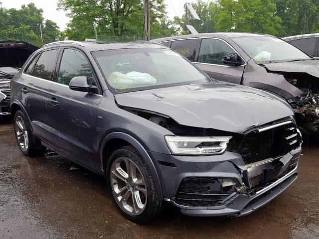 WA1GCCFSXHR004123 - 2017 AUDI Q3 PRESTIG GRAY photo 1