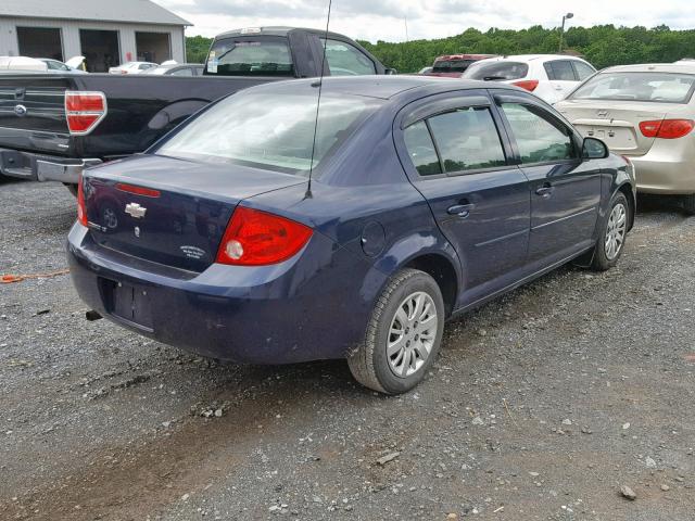 1G1AL58F487149623 - 2008 CHEVROLET COBALT LT BLUE photo 4