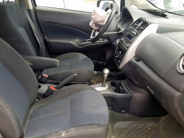 3N1CE2CPXFL420642 - 2015 NISSAN VERSA NOTE GRAY photo 5