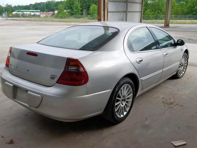 2C3HE66G74H604128 - 2004 CHRYSLER 300M GRAY photo 4