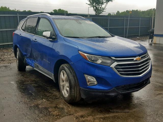 3GNAXXEVXKS529097 - 2019 CHEVROLET EQUINOX PR BLUE photo 1