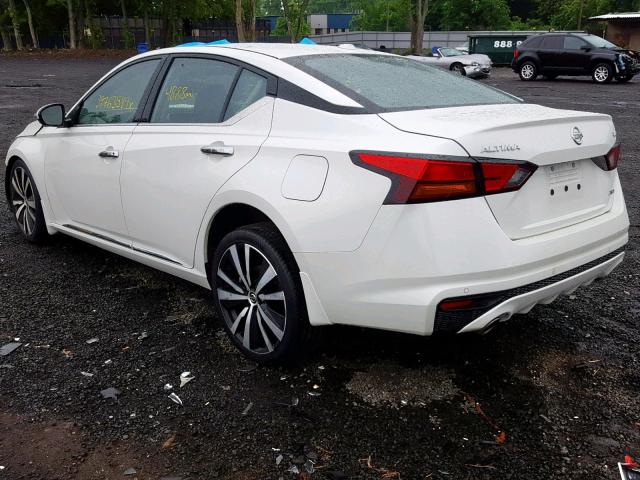 1N4BL4FW0KC146408 - 2019 NISSAN ALTIMA PLA WHITE photo 3