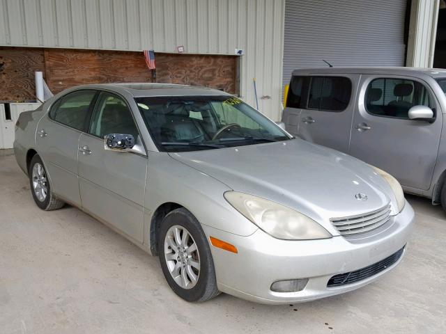 JTHBA30G245022755 - 2004 LEXUS ES 330 GRAY photo 1