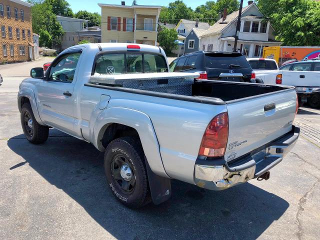 5TEPX42N86Z272640 - 2006 TOYOTA TACOMA SILVER photo 3