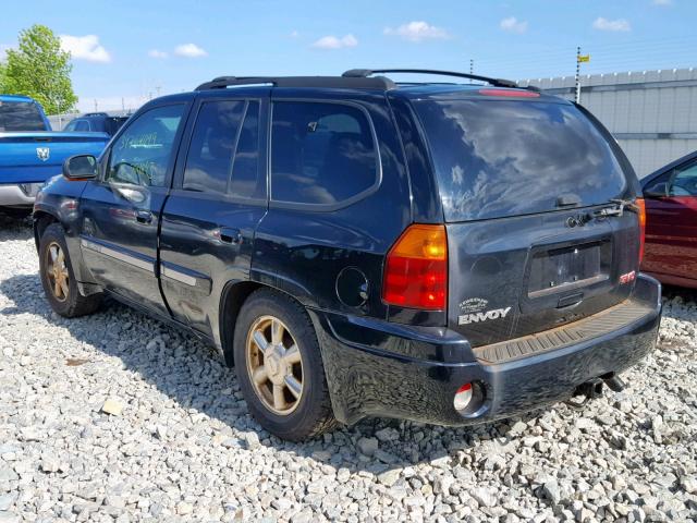 1GKDT13S532410639 - 2003 GMC ENVOY BLACK photo 3