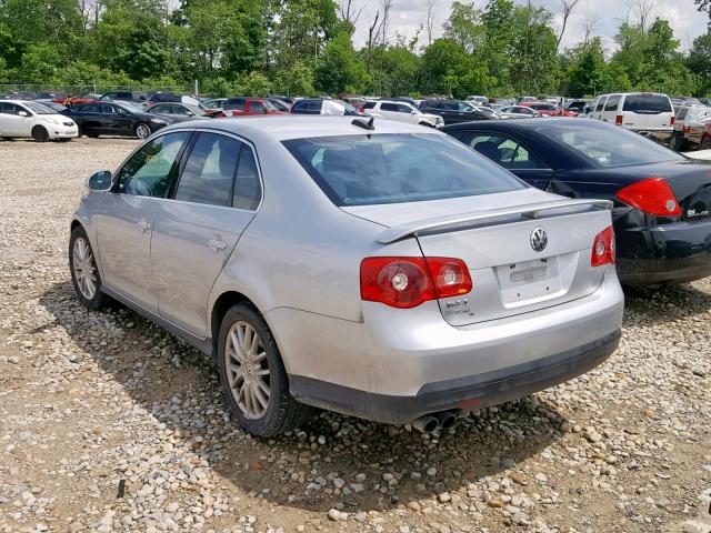 3VWTJ71K06M753047 - 2006 VOLKSWAGEN JETTA GLI SILVER photo 3