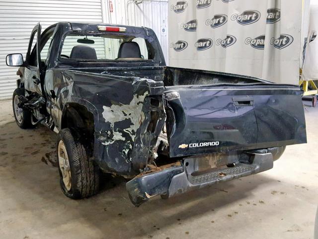 1GCCS148458290443 - 2005 CHEVROLET COLORADO BLACK photo 3