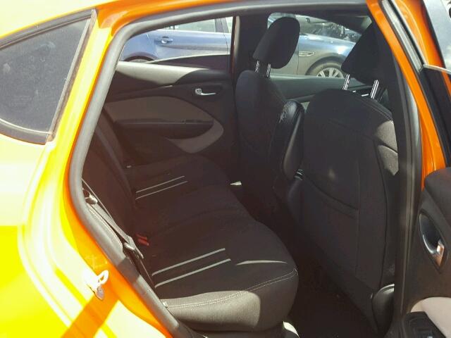 1C3CDFBB2ED668583 - 2014 DODGE DART SXT ORANGE photo 6