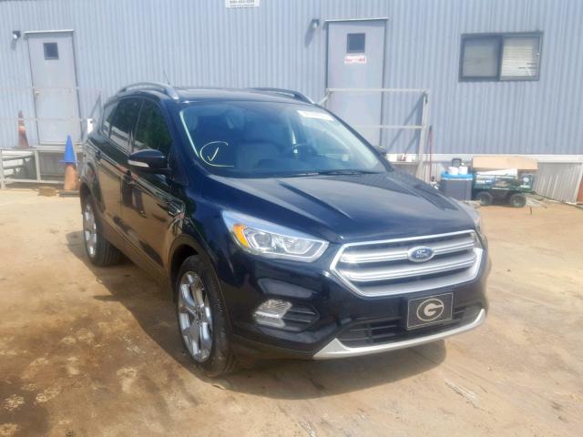 1FMCU0J96HUE63551 - 2017 FORD ESCAPE TIT BLACK photo 1