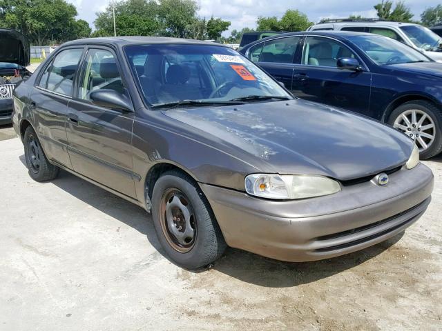 1Y1SK5287XZ423906 - 1999 CHEVROLET GEO PRIZM BROWN photo 1