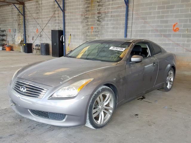 JNKCV64E58M114487 - 2008 INFINITI G37 BASE SILVER photo 2