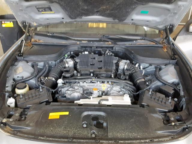 JNKCV64E58M114487 - 2008 INFINITI G37 BASE SILVER photo 7