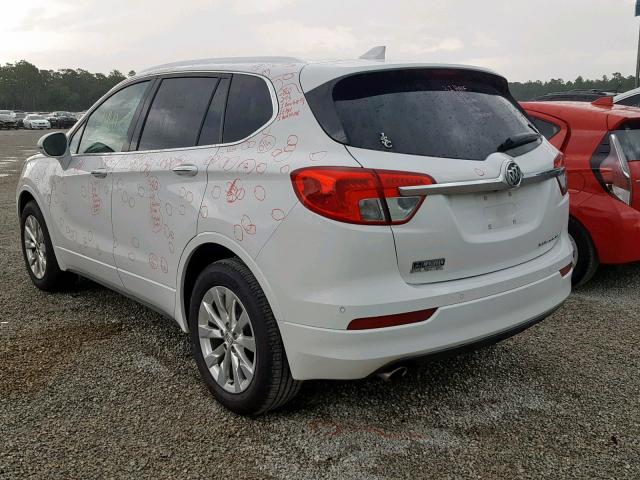 LRBFX1SA5JD007486 - 2018 BUICK ENVISION E WHITE photo 3