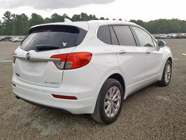 LRBFX1SA5JD007486 - 2018 BUICK ENVISION E WHITE photo 4