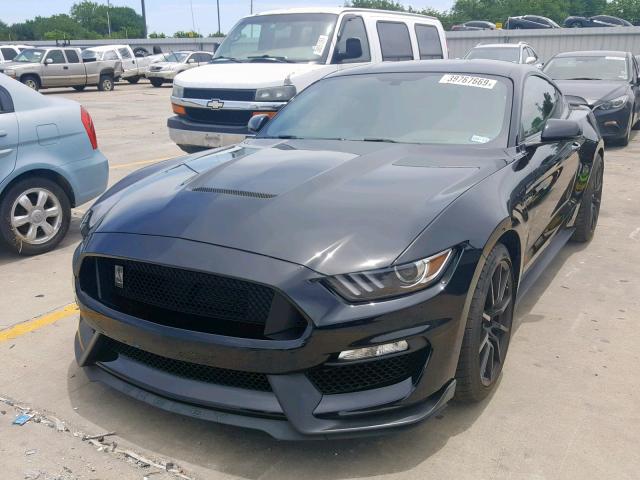 1FA6P8JZ9H5525628 - 2017 FORD MUSTANG SH BLACK photo 2