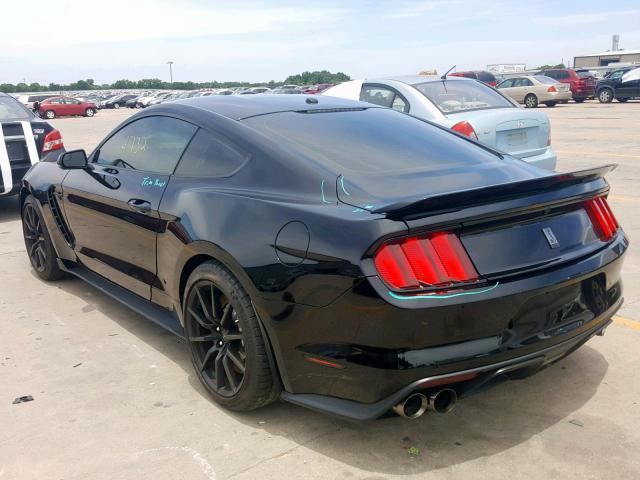 1FA6P8JZ9H5525628 - 2017 FORD MUSTANG SH BLACK photo 3