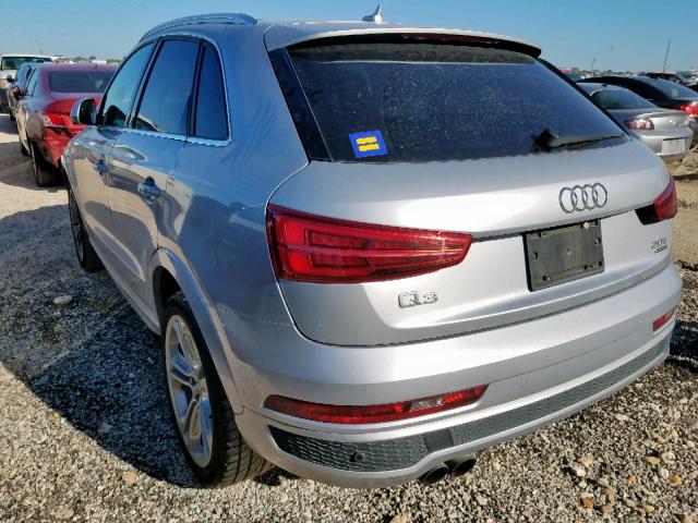 WA1GFCFS2GR001819 - 2016 AUDI Q3 PRESTIG SILVER photo 3