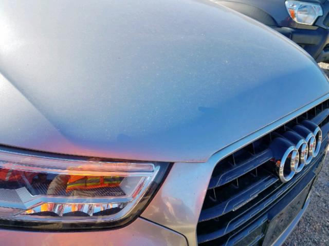 WA1GFCFS2GR001819 - 2016 AUDI Q3 PRESTIG SILVER photo 9