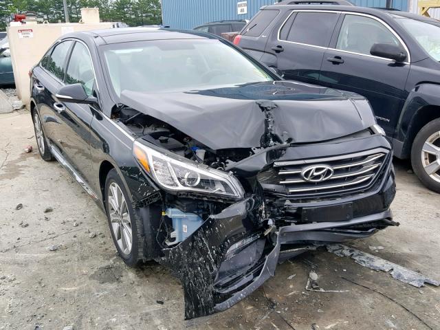 5NPE34AF9GH267092 - 2016 HYUNDAI SONATA SPO BLACK photo 1