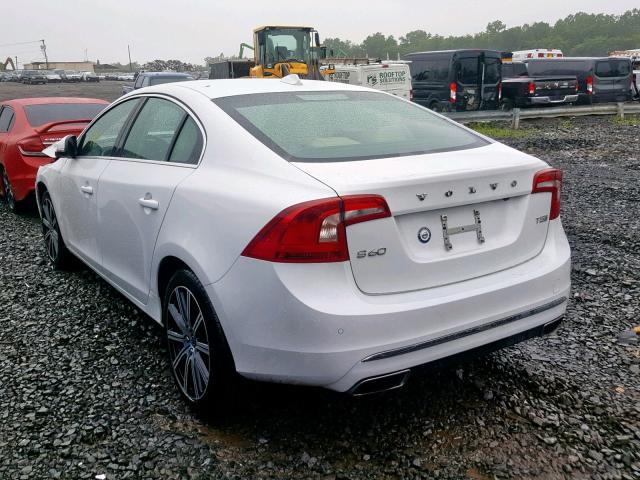 LYV402HK7JB169357 - 2018 VOLVO S60 PREMIE WHITE photo 3