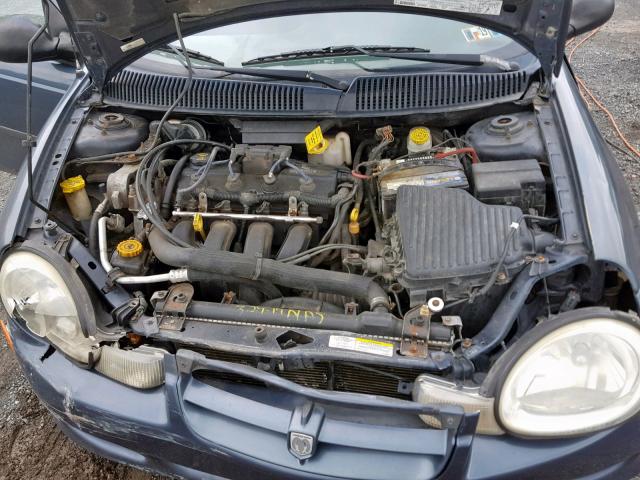 1B3ES46C22D501803 - 2002 DODGE NEON SE GREEN photo 7