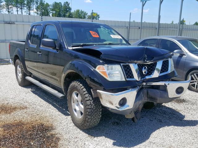 1N6AD07W56C453179 - 2006 NISSAN FRONTIER C BLACK photo 1