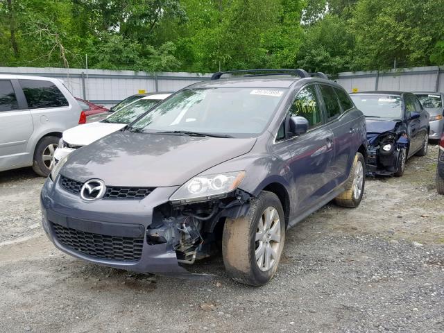 JM3ER293480209541 - 2008 MAZDA CX-7 GRAY photo 2