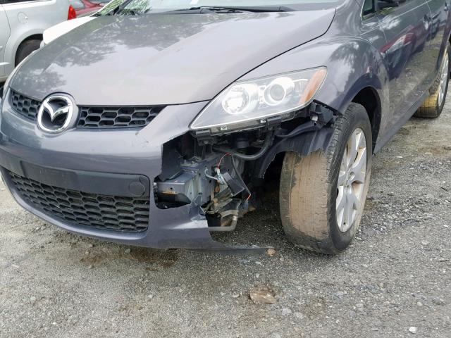 JM3ER293480209541 - 2008 MAZDA CX-7 GRAY photo 9