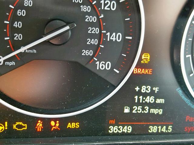 WBA3X9C58ED867633 - 2014 BMW 335 XIGT BLACK photo 8