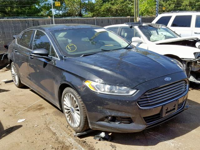 3FA6P0K92ER209786 - 2014 FORD FUSION TIT BLACK photo 1