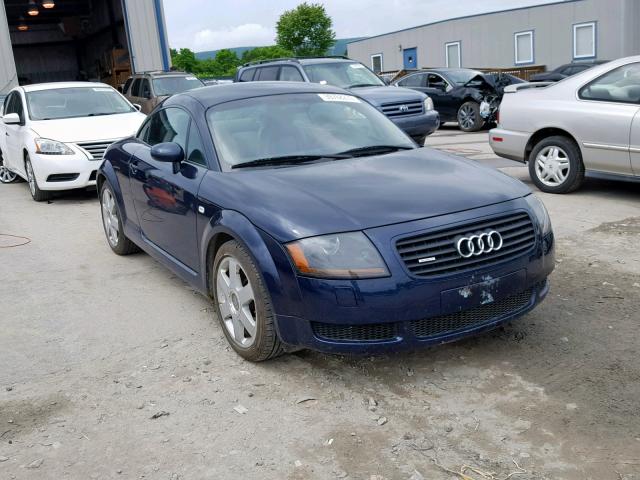 TRUWC28N321004186 - 2002 AUDI TT QUATTRO BLUE photo 1