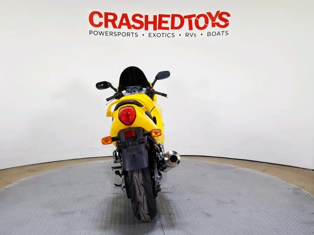 JS1GN79A122100596 - 2002 SUZUKI GSX600 F YELLOW photo 7