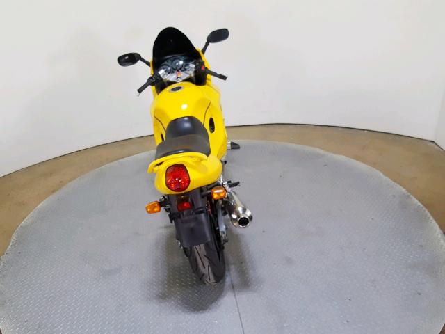 JS1GN79A122100596 - 2002 SUZUKI GSX600 F YELLOW photo 9