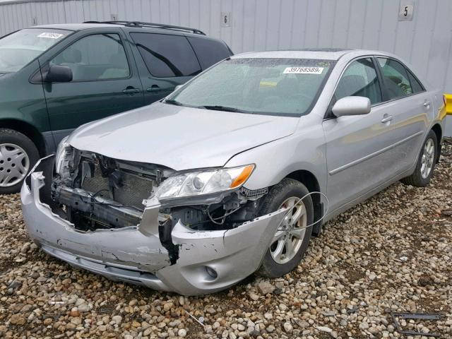 4T1BK46K57U508353 - 2007 TOYOTA CAMRY NEW SILVER photo 2