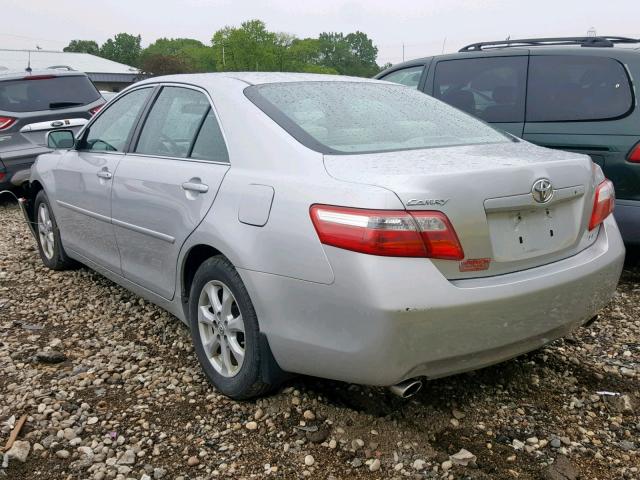 4T1BK46K57U508353 - 2007 TOYOTA CAMRY NEW SILVER photo 3