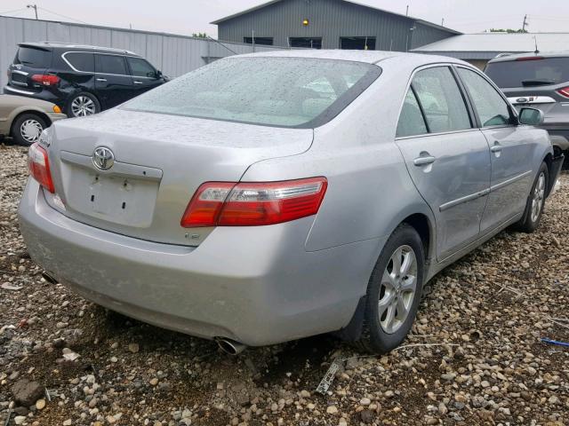 4T1BK46K57U508353 - 2007 TOYOTA CAMRY NEW SILVER photo 4