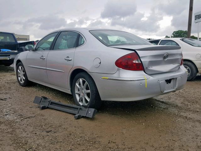 2G4WE537651194008 - 2005 BUICK LACROSSE C SILVER photo 3