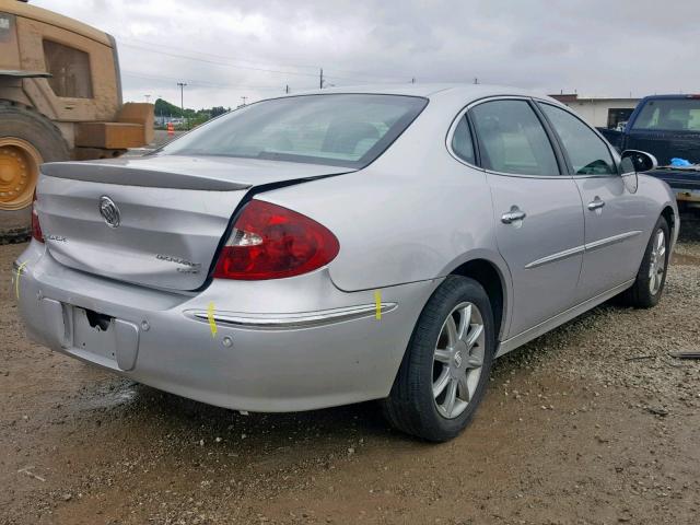 2G4WE537651194008 - 2005 BUICK LACROSSE C SILVER photo 4