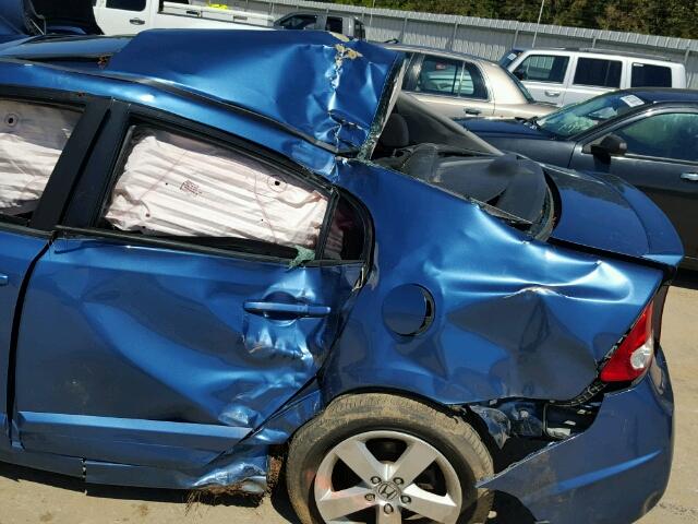 2HGFA1F68AH036087 - 2010 HONDA CIVIC LX-S Mavi foto 10