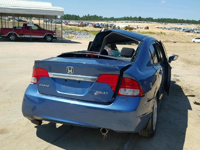 2HGFA1F68AH036087 - 2010 HONDA CIVIC LX-S Mavi foto 4