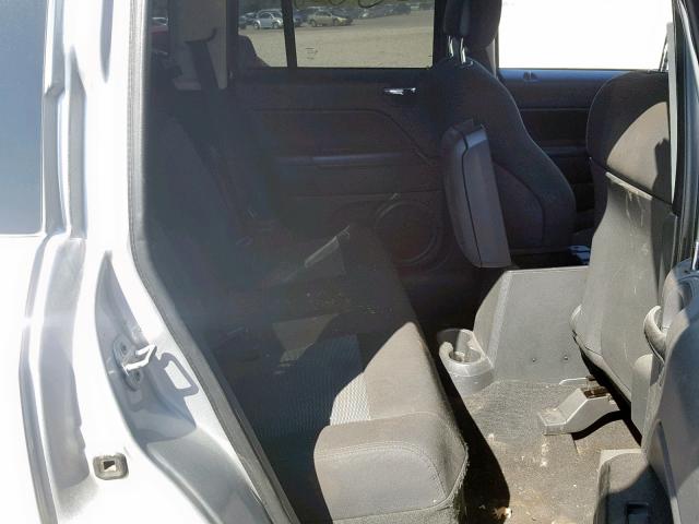 1J4NT4FB8AD672941 - 2010 JEEP COMPASS SP ვერცხლისფერი ფოტო 6