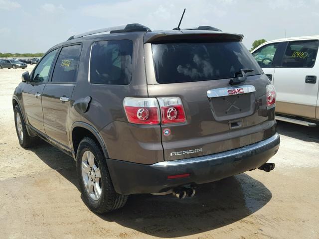 1GKKRNED4CJ366246 - 2012 GMC ACADIA SLE BROWN photo 3