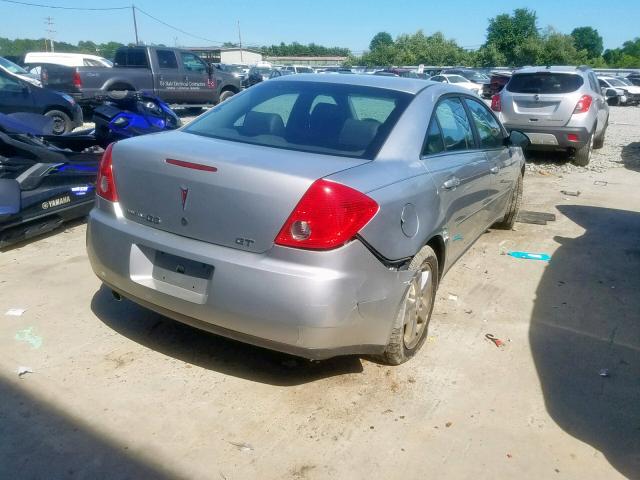 1G2ZH558464271807 - 2006 PONTIAC G6 GT SILVER photo 4