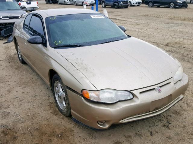 2G1WW12E859283518 - 2005 CHEVROLET MONTE CARL GOLD photo 1