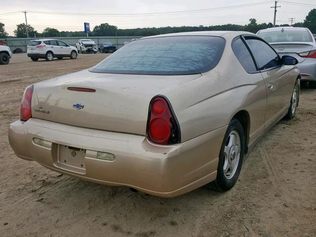 2G1WW12E859283518 - 2005 CHEVROLET MONTE CARL GOLD photo 4