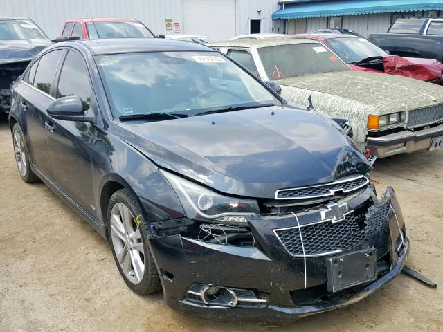 1G1PH5S97B7145572 - 2011 CHEVROLET CRUZE BLACK photo 1